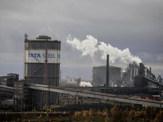 Werk von Tata Steel im britischen Scunthorpe. Foto: Indsey Parnaby/Archiv