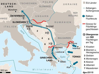 Auch Kroatien, das zwischen Slowenien und Serbien liegt, will nachziehen. Foto: dpa-infografik