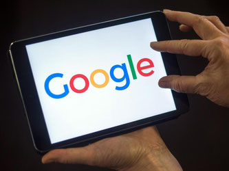 Google hat für die «Digital News Initiative» (DNI) insgesamt einen Fördertopf von 150 Millionen Euro eingerichtet. Foto: Lukas Schulze/Illustration