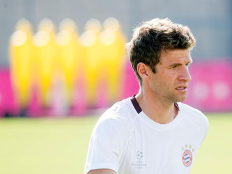 Thomas Müller warnt vor den Verfolgern in der Liga. Foto: Peter Kneffel