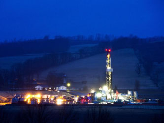 Fracking im US-Bundesstaat Pennsylvania. Foto: Jim Lo Scalzo