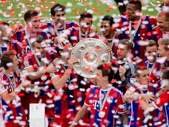 Der FC Bayern München hat die Meisterschale erfolgreich verteidigt. Foto: Sven Hoppe