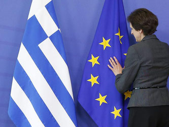 Die Finanzminister der Euro-Staaten wollen in Brüssel die griechischen Reform- und Sparbemühungen überprüfen. Foto: Julien Warnand