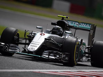 Nico Rosberg zeigt auch in Japan seine Klasse. Foto: Franck Robichon