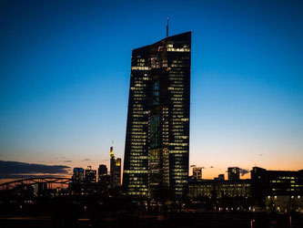 Die Zentrale der Europäischen Zentralbank (EZB) in Frankfurt am Main. Foto: Frank Rumpenhorst