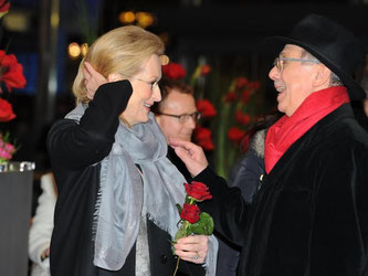 Berlinale-Chef Dieter Kosslick freut sich auf Meryl Streep. Foto: Jens Kalaene