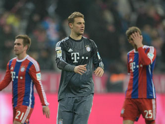 Mit seinem Patzer trug Manuel Neuer zur Niederlage des FC Bayern bei. Foto: Andreas Gebert