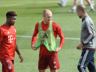 Arjen Robben trainiert wieder mit der Mannschaft. Foto: Andreas Gebert