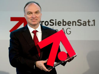 Mit seinem Unternehmen im Aufwind: ProSiebenSat.1-Vorstandschef Thomas Ebeling. Foto: Sven Hoppe/Archiv