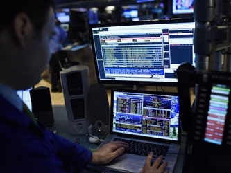 Ein globaler Ausfall der Bloomberg-Terminals hat die Märkte vorübergehend in Aufruhr gesetzt. Foto: Justin Lane