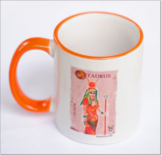 Astro-Kaffeebecher - Motiv: Taurus