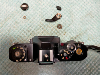 Canon AVの分解   フィルムカメラ修理のアクアカメラ