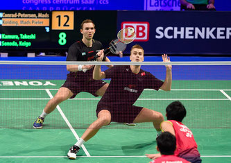 Gewannen sowohl die Bitburger als auch die German Open 2015: Conrad/Kolding (Bild: Bernd Bauer)