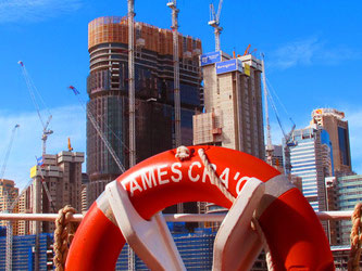 täglich wächst die Skyline von Sydney um ein Stockwerk