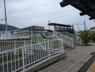 BRT大船渡駅(2024年撮影）