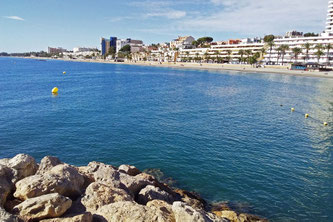 Playa Aguadulce and the Mediterranean Sea