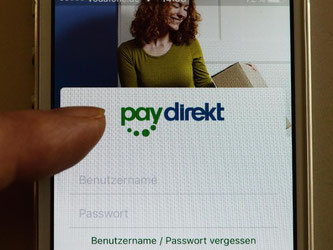Online-Zahldienst Paydirekt hat wichtige Händler dazugewonnen. Foto: Jens Kalaene