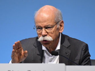 Dieter Zetsche, Vorstandsvorsitzender der Daimler AG. Foto: Uli Deck/Archiv