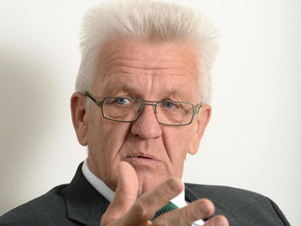 Ministerpräsident Winfried Kretschmann (Bündnis 90/Die Grünen). Foto: Bernd Weißbrod/Archiv