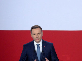 Wahlsieger Duda will der Präsident «aller Polen sein». Foto: Jacek Turczyk