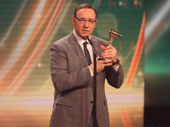 «Bester Schauspieler International» ist US-Schauspieler Kevin Spacey. Foto: Christian Charisius