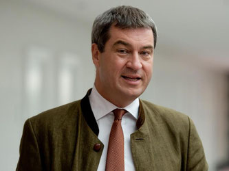 Der bayerische Finanzminister Markus Söder fordert eine massive Begrenzung der Zuwanderung. Foto: Sven Hoppe