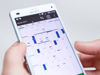 Frei oder verplant: Mit Kalender-Apps hat man die Woche gut im Blick. Foto: Florian Schuh