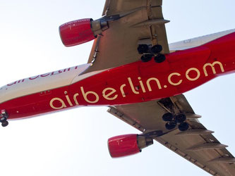 Air Berlin ist Deutschlands zweitgrößte Airlines. Foto: Christoph Schmidt/Archiv