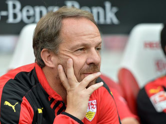 Ex-Trainer Alexander Zorniger von VfB Stuttgart. Foto: Wolfram Kastl/Archiv