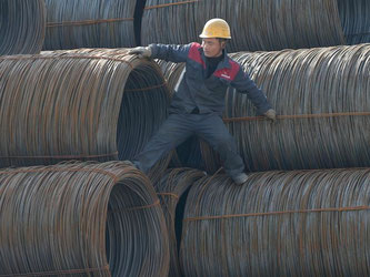 Die EU-Kommission wirft China vor, Stahl teilweise unter den Produktionskosten zu exportieren. Foto: Mark