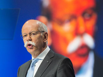 Dieter Zetsche, Vorstandsvorsitzender der Daimler AG. Foto: Bernd von Jutrczenka/Archiv