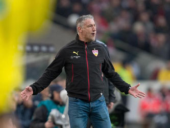 Der Stuttgarter Trainer Jürgen Kramny. Foto: Daniel Maurer/Archiv