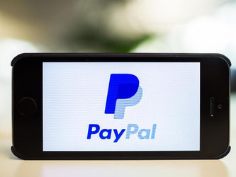 Das echte PayPal-Logo. Auf den Phishing-Mails sind Fälschungen des Logos. Foto: Lukas Schulze