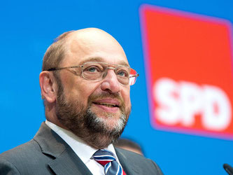 Nach aktuellen Umfragen kommt Schulz bei den Bürgern ähnlich gut an wie die seit 2005 amtierende Kanzlerin Merkel. Foto: Maurizio Gambarini