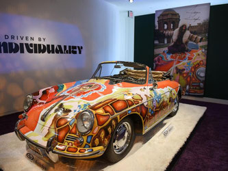 Janis Joplins Porsche brachte eine Rekordsumme. ein. Foto: Grant Lamos IV/Getty Images/Sotheby's/