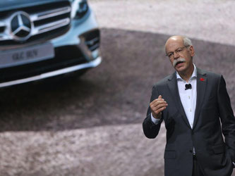 Daimler-Chef Dieter Zetsche auf der Automesse Auto China 2016 in Peking. Foto: How Hwee Young