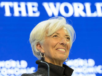 Der IWF hat die zweite Amtszeit seiner geschäftsführenden Direktorin Christine Lagarde bestätigt. Foto: Jean-Christophe Bott