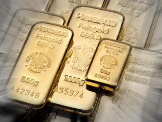Der Goldpreis befindet sich momentan wieder auf vergleichsweise hohem Niveau. Foto: Heraeus Holding/Wolfgang Hartmann