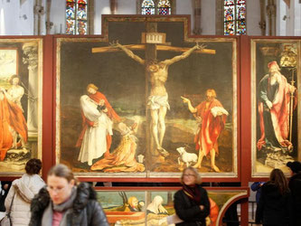 Der Isenheimer Altar im Unterlinden-Museum in Colmar. Foto: MATHIEU CUGNOT