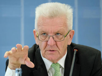 Baden-Württembergs Ministerpräsident Winfried Kretschmann (Grüne). Foto: Bernd Weissbrod/Archiv