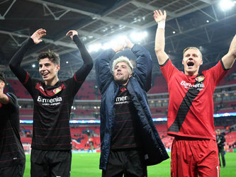 Bayer Leverkusen hat nach dem Sieg gegen Tottenham gute Chancen auf das Achtelfinale. Foto: Federico Gambarini