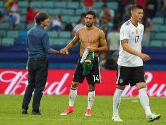 Joachim Löw feierte gegen Kamerun seinen 100. Sieg als Bundestrainer. Foto: Christian Charisius