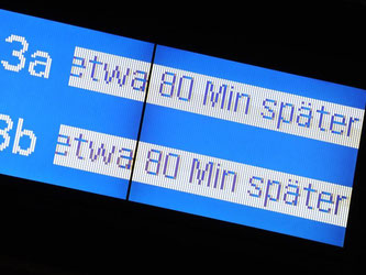 Laut einer Statistik der Deutschen Bahn ist der Anteil unpünktlicher ICE und Intercitys seit Jahresbeginn deutlich gestiegen. Foto: Angelika Warmuth