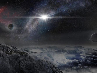 Supernovae gehören zu den gewaltigsten Explosionen im Universum. Mit ihnen beenden beispielsweise Riesensterne ihre Existenz und schleudern dabei große Mengen Materie ins All hinaus. Foto: Wayne Rosing