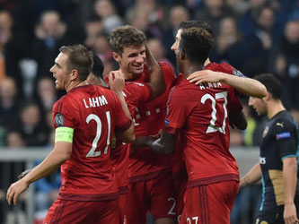 Der FC Bayern gewann 4:0 gegen den FC Arsenal. Foto: Peter Kneffel