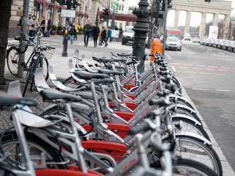 ADAC-Testsieger unter den Fahrradverleihsystemen wurde Call a Bike in Berlin. Foto: Felix Zahn