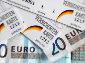 Die großen gesetzlichen Krankenkassen erheben 2015 Beiträge von maximal 15,5 Prozent. Jedoch müssen Versicherte mit Zusatzbeiträgen rechnen. Foto: Achim Scheidemann