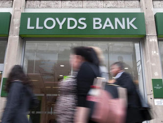 Der britische Staat hatte Lloyds in der Finanzkrise 2008 mit 20 Milliarden Pfund gerettet. Foto: Will Oliver