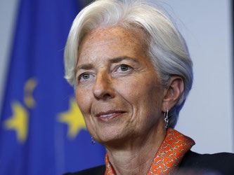 IWF-Chefin Christine Lagarde fordert größere Anstrengungen für ein nachhaltigeres Wirtschaftswachstum. Foto: Julien Warnand / Archiv