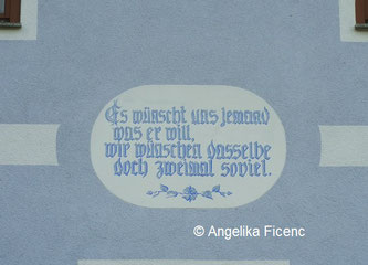 Hausspruch © Mag. Angelika Ficenc  